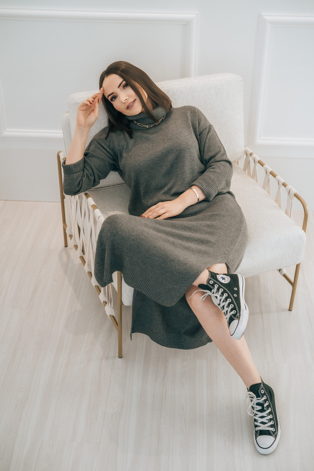 Vestido Tricot Minimalista - Ali