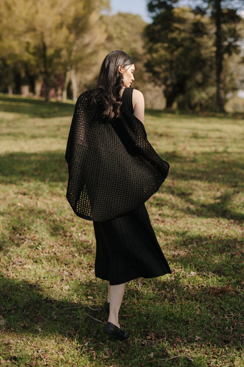 Kimono em Tricot casulo - Fiorella