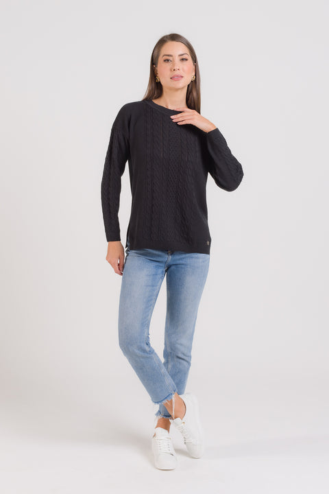 Blusa em Tricot ampla - Sonia