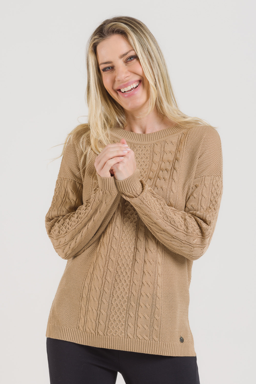 Blusa em Tricot ampla - Sonia