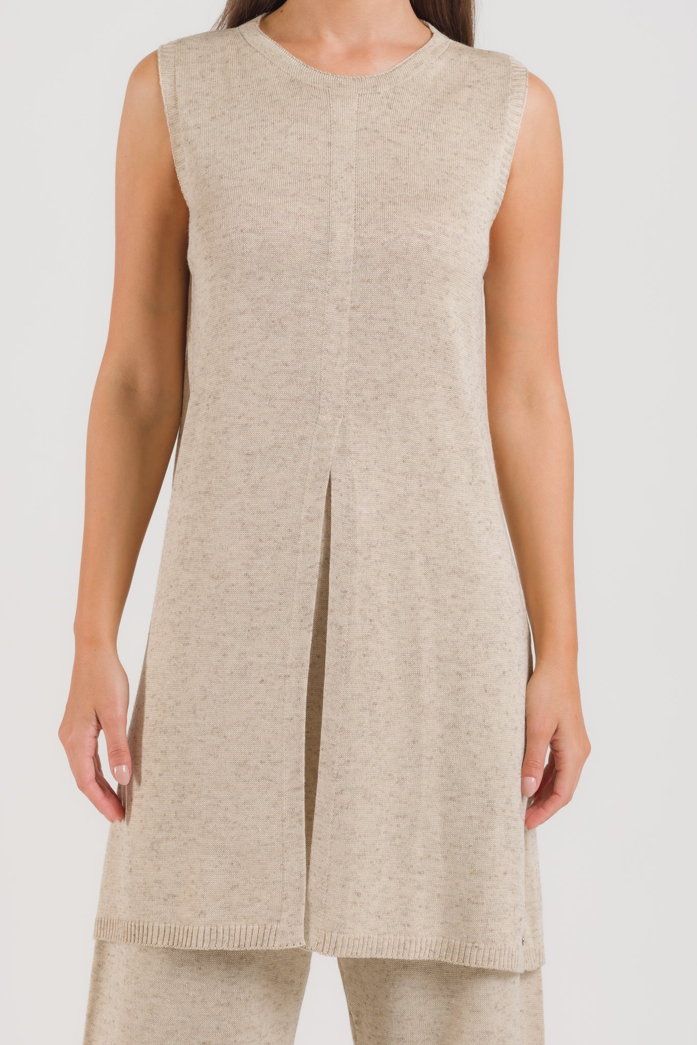 Túnica Alongada em Tricot - Milena