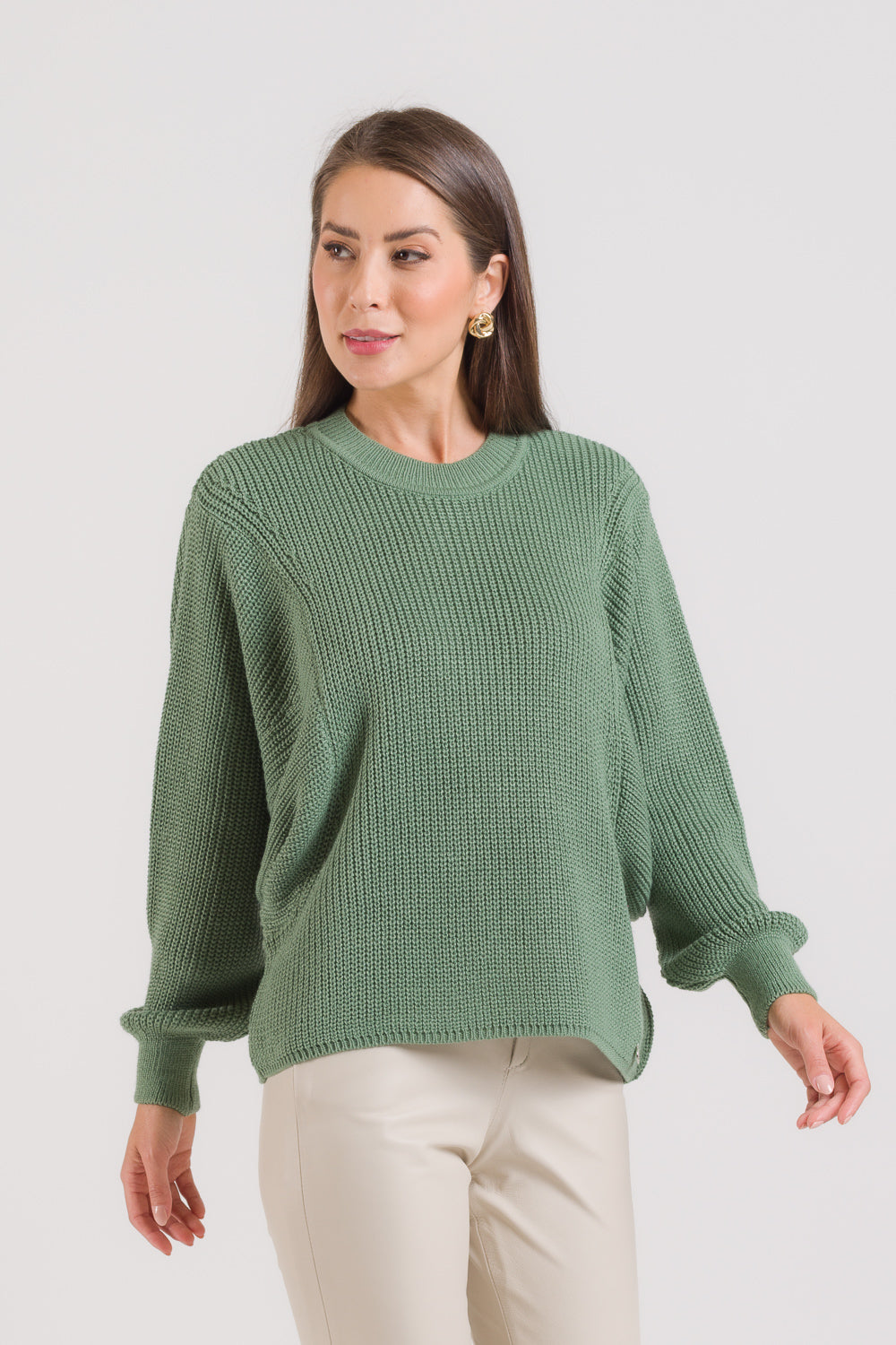 Blusa em Tricot Ampla - Júlia