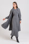 Conjunto em Tricot Madrid (Saia + Blusa + Casaco Oversized)