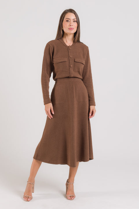 Casaco Bomber em Tricot - Flavia