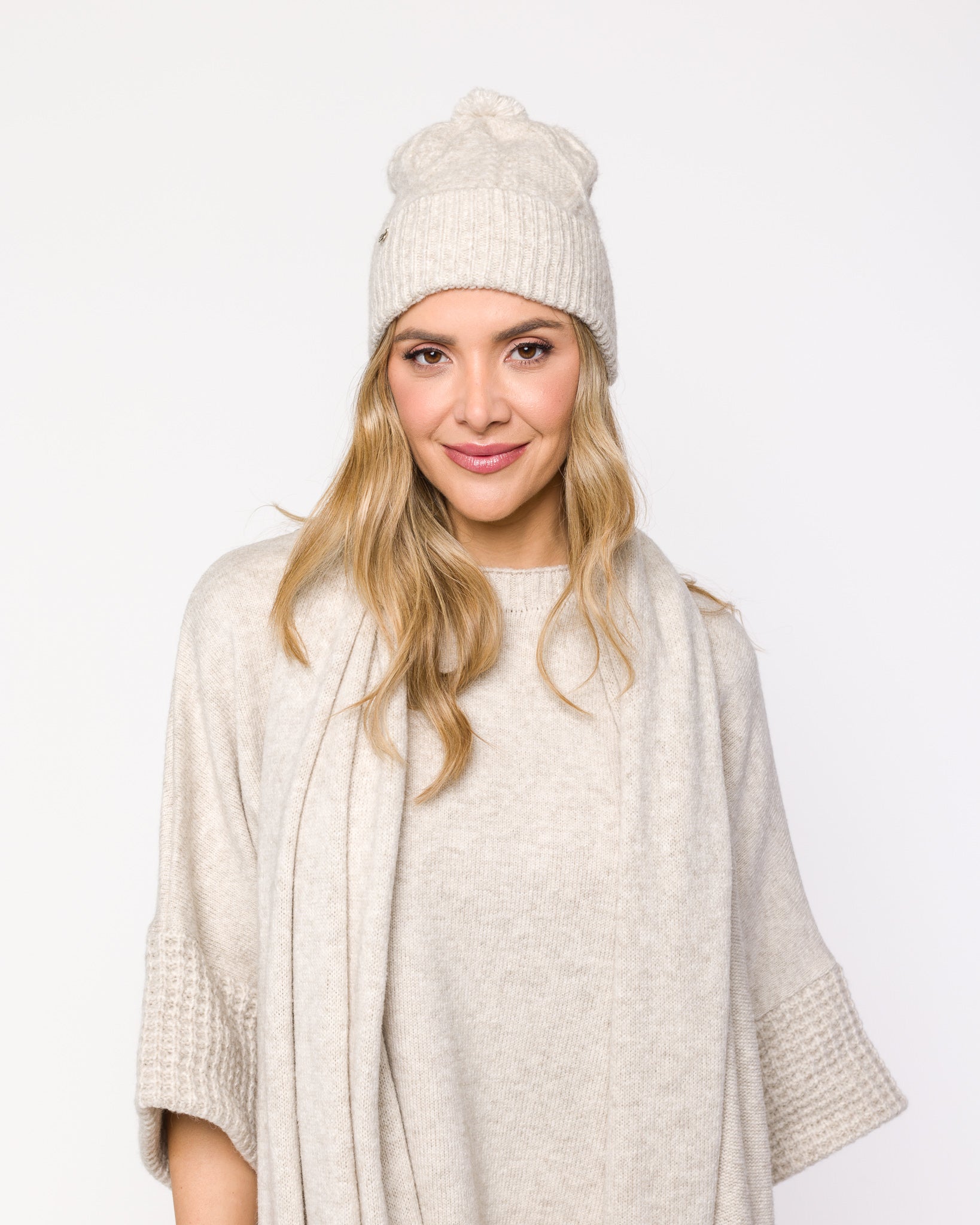 Gorro em Tricot - Daniela