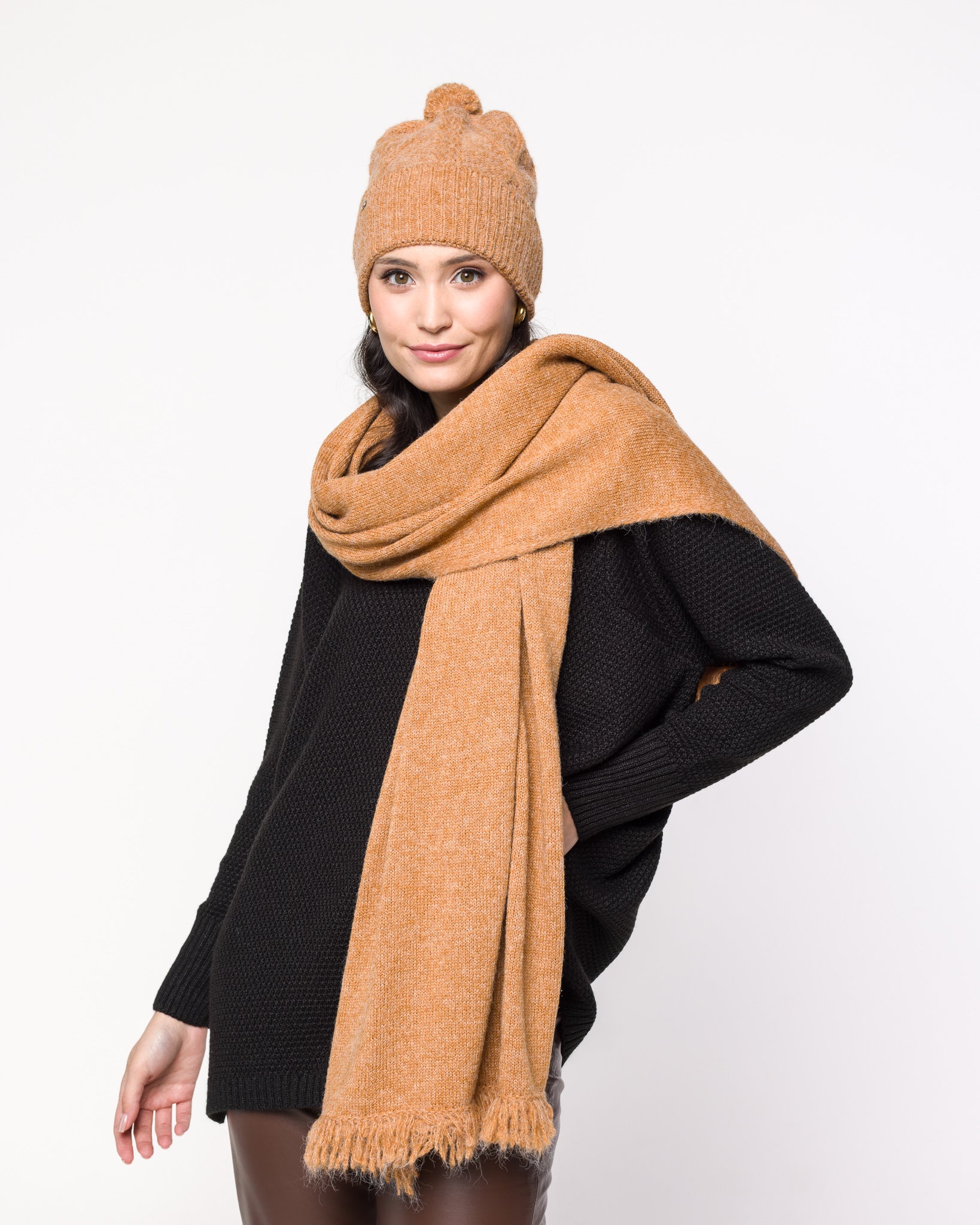 Gorro em Tricot - Daniela