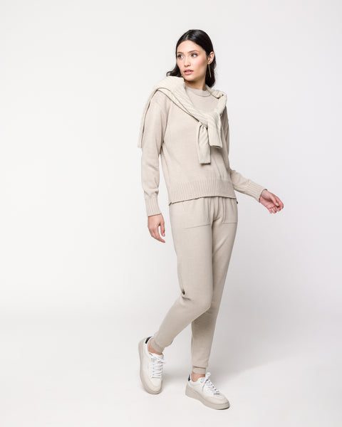 Calça Tricot com punho