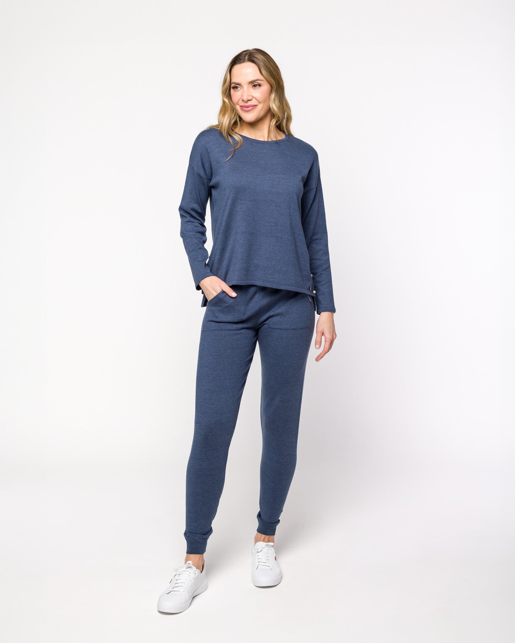 Calça Tricot com punho