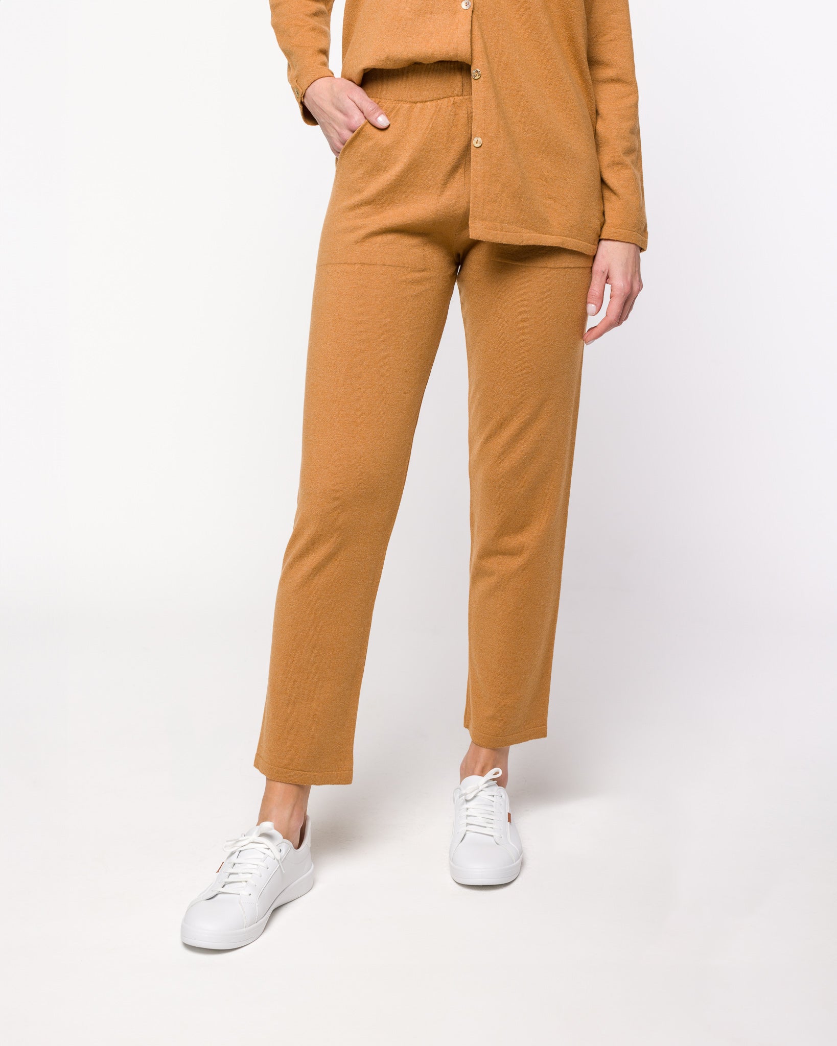 Calça em Tricot Reta - Denise