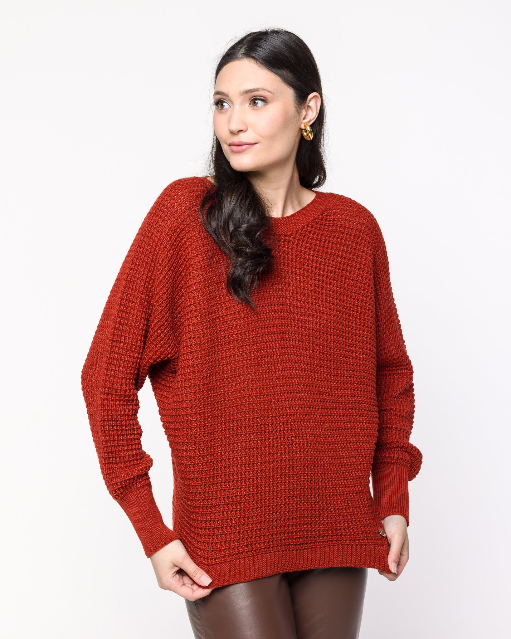 Blusa em Tricot Ampla - Lauren