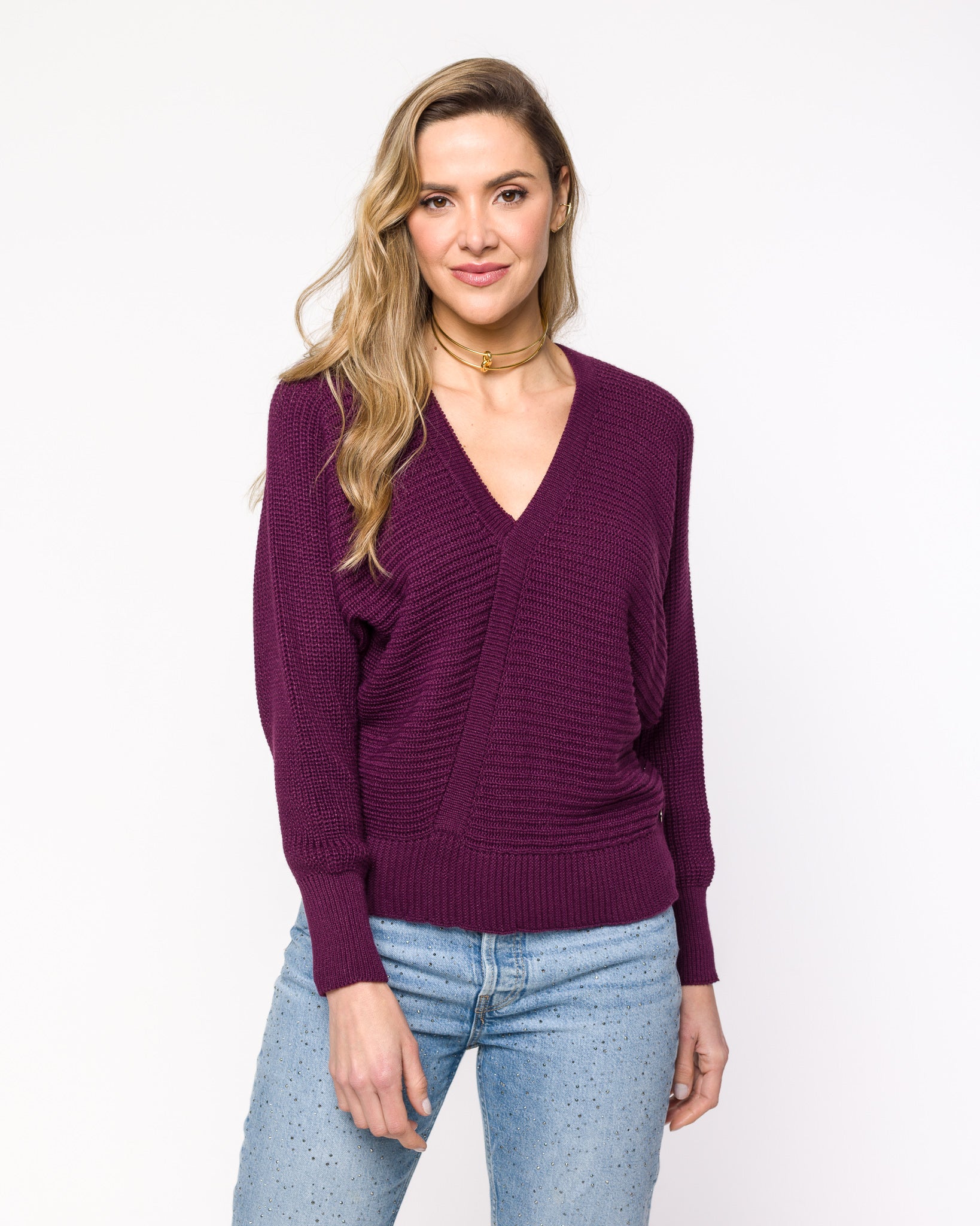 Blusa em Tricot Transpassada - Naomi
