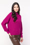 Blusa Tricot Gola Chaminé - Yasmin com modelagem ampla