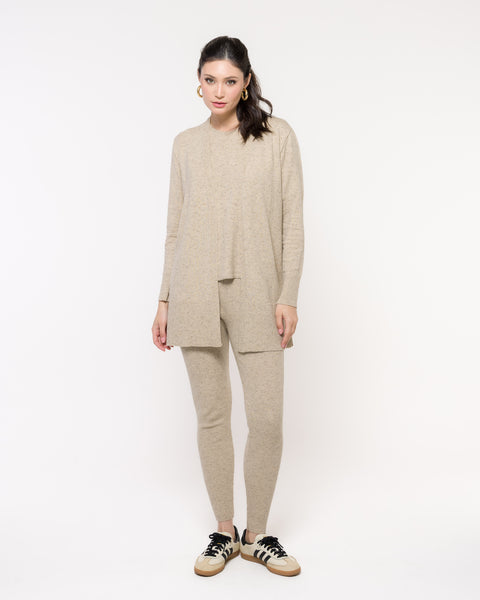 Calça em Tricot Canelada - Helena