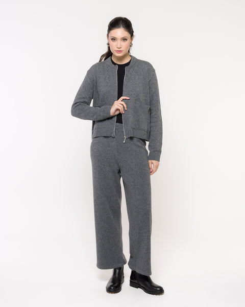 Calça em Tricot Pantalona - Beatriz