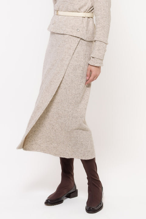 Saia em Tricot Envelope - Maria Cecilia