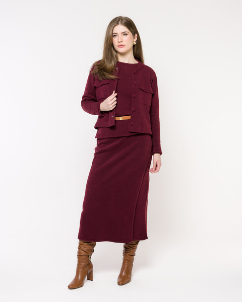 Casaco Bomber em Tricot - Flavia