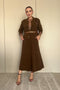 Conjunto em tricot - Flávia (Bomber + Saia)