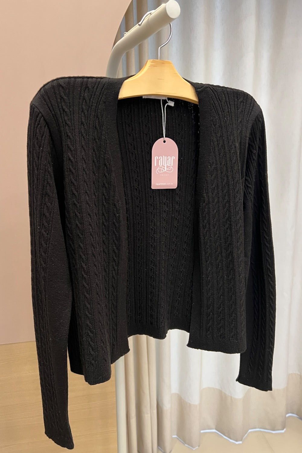 Casaco tranças tricot - Cancún