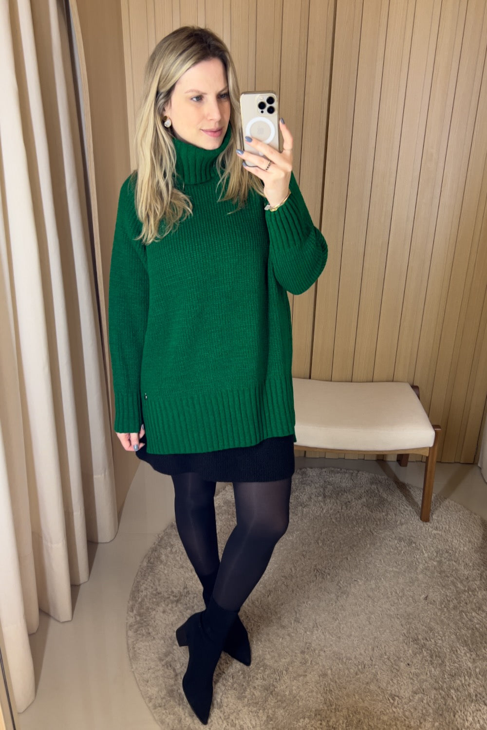 Maxi Pull em Tricot - Nadine