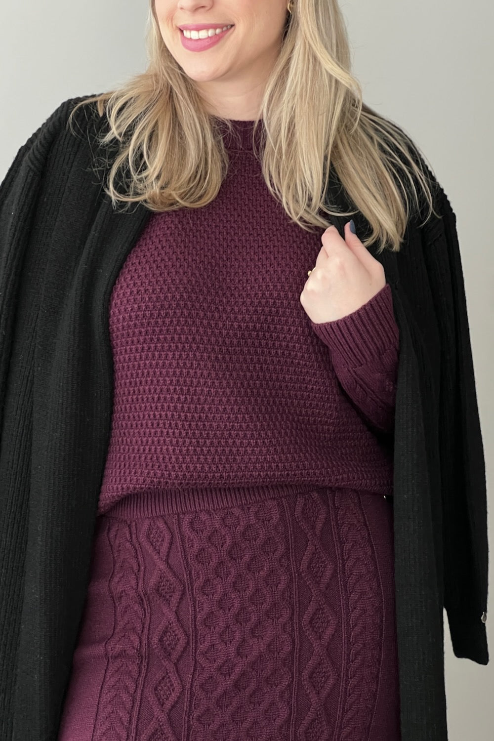 Blusa em Tricot com Detalhes na Manga - Antônia