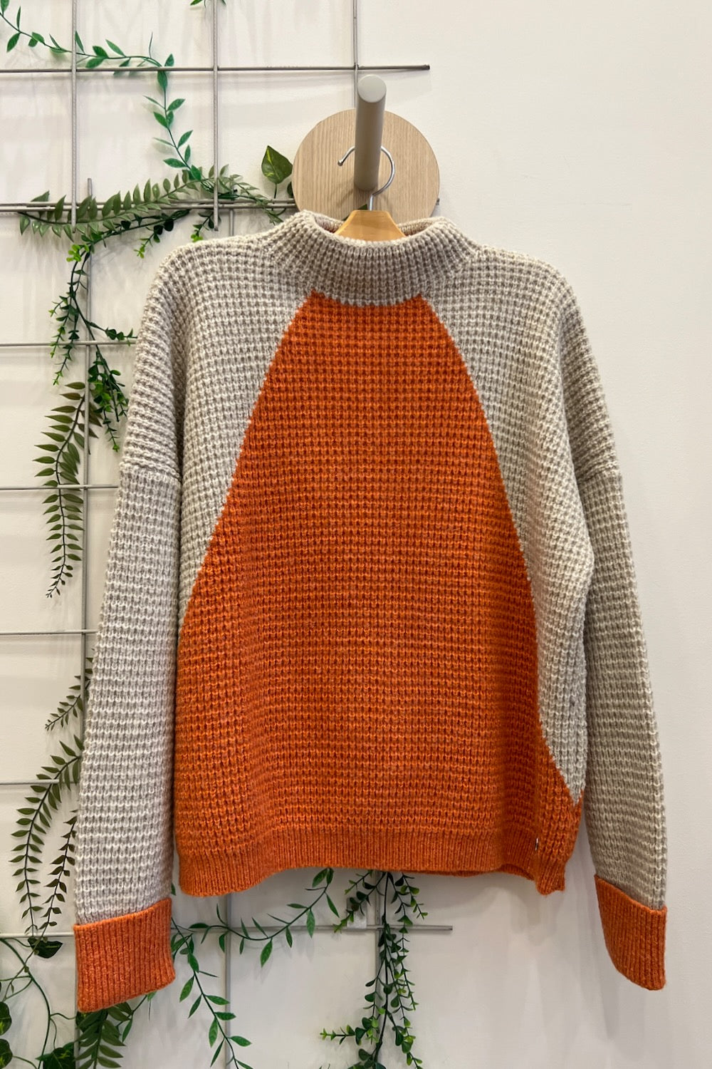 Blusa Tricot Bicolor - Isabela