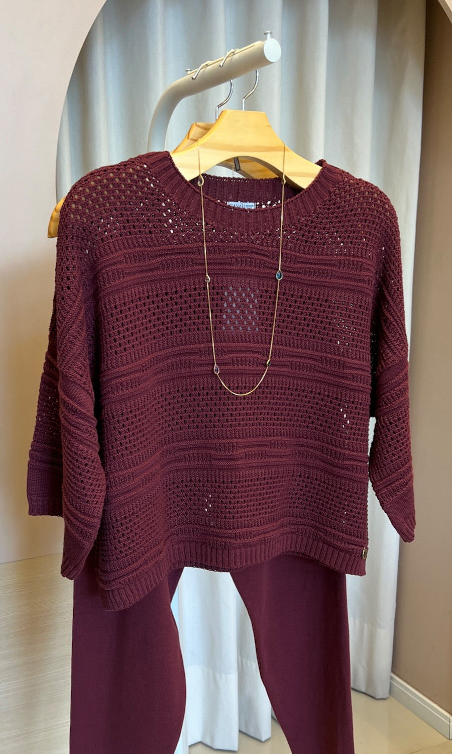 Blusa Tricot Trabalhada - Laila