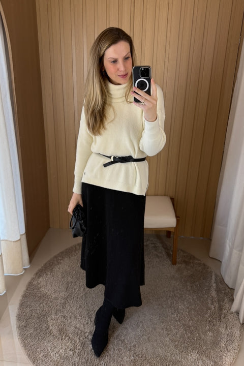 Blusa em Tricot Oversized - Mayara