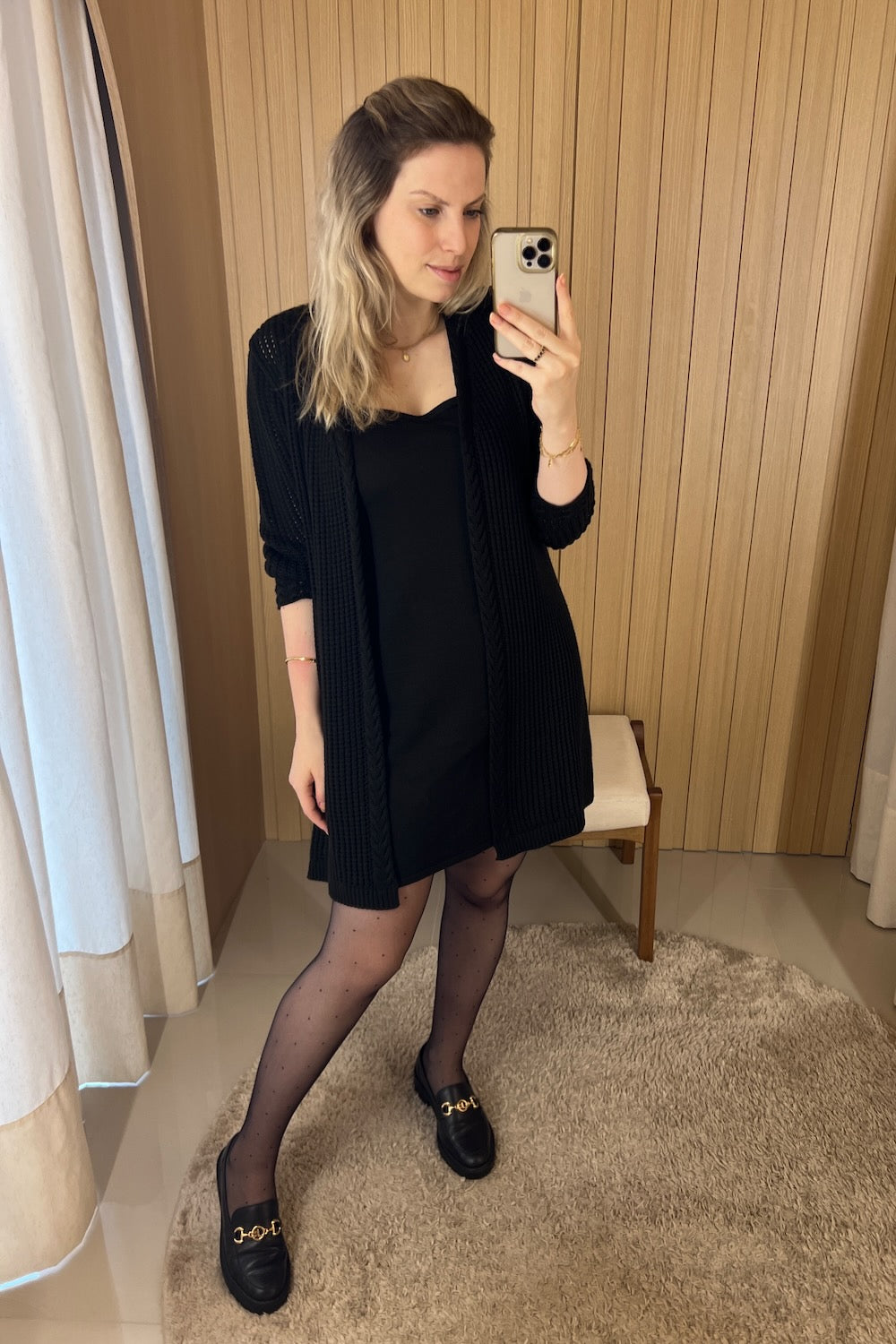 Casaco Amanda - Alongado e vazado