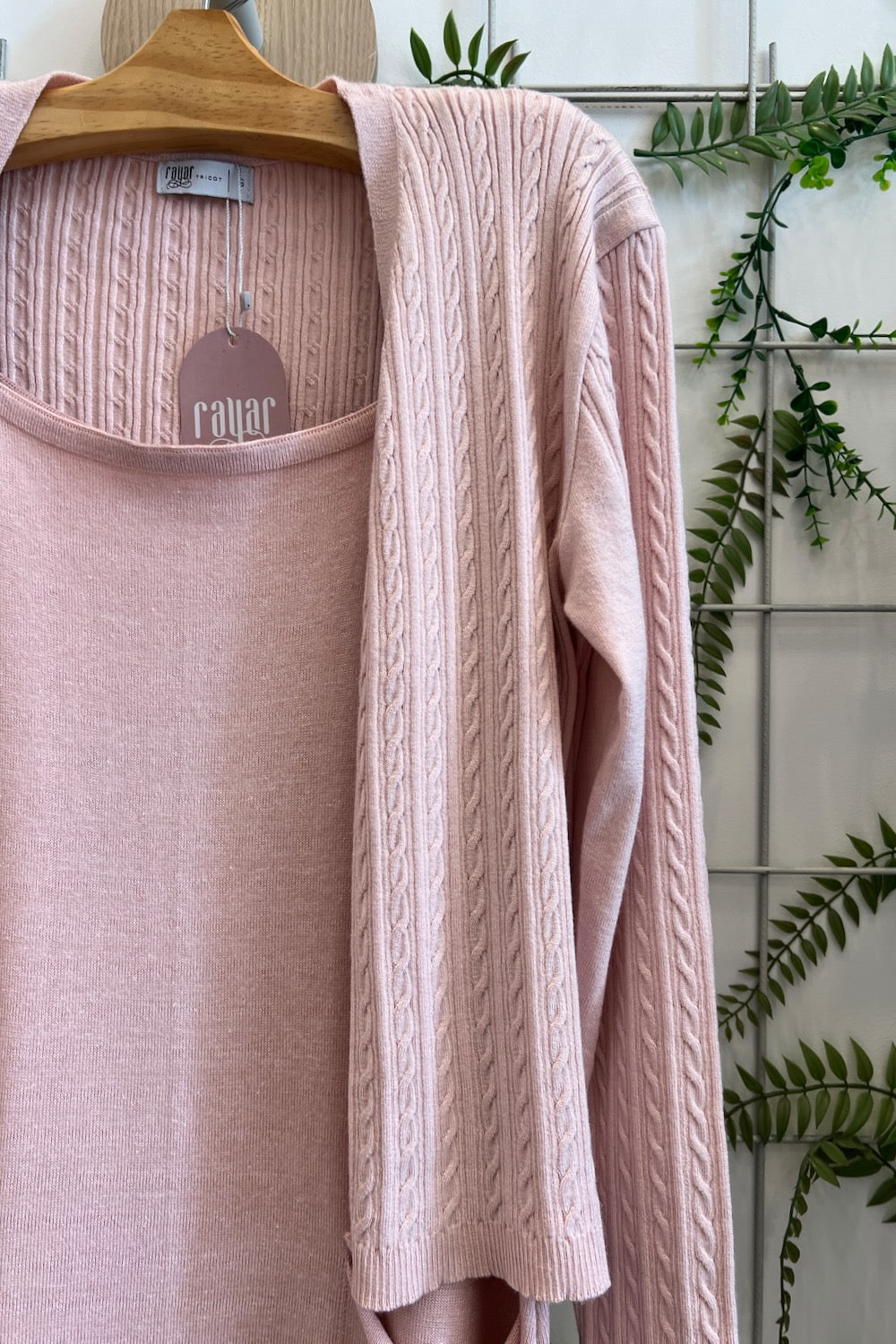 Casaco tranças tricot - Cancún