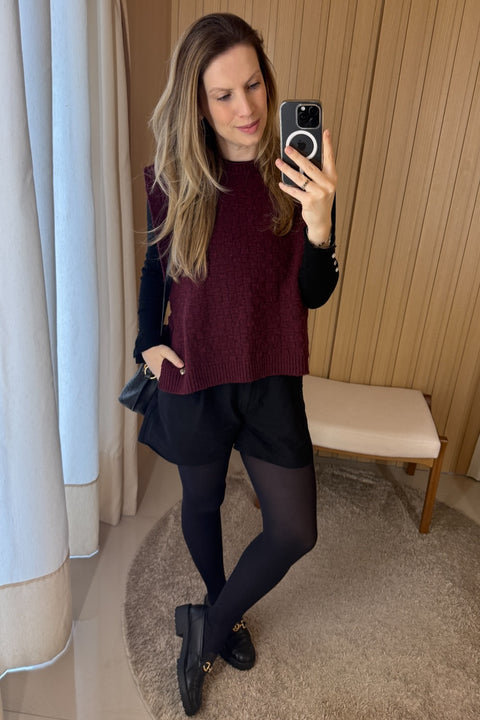 Colete em Tricot - Manuela