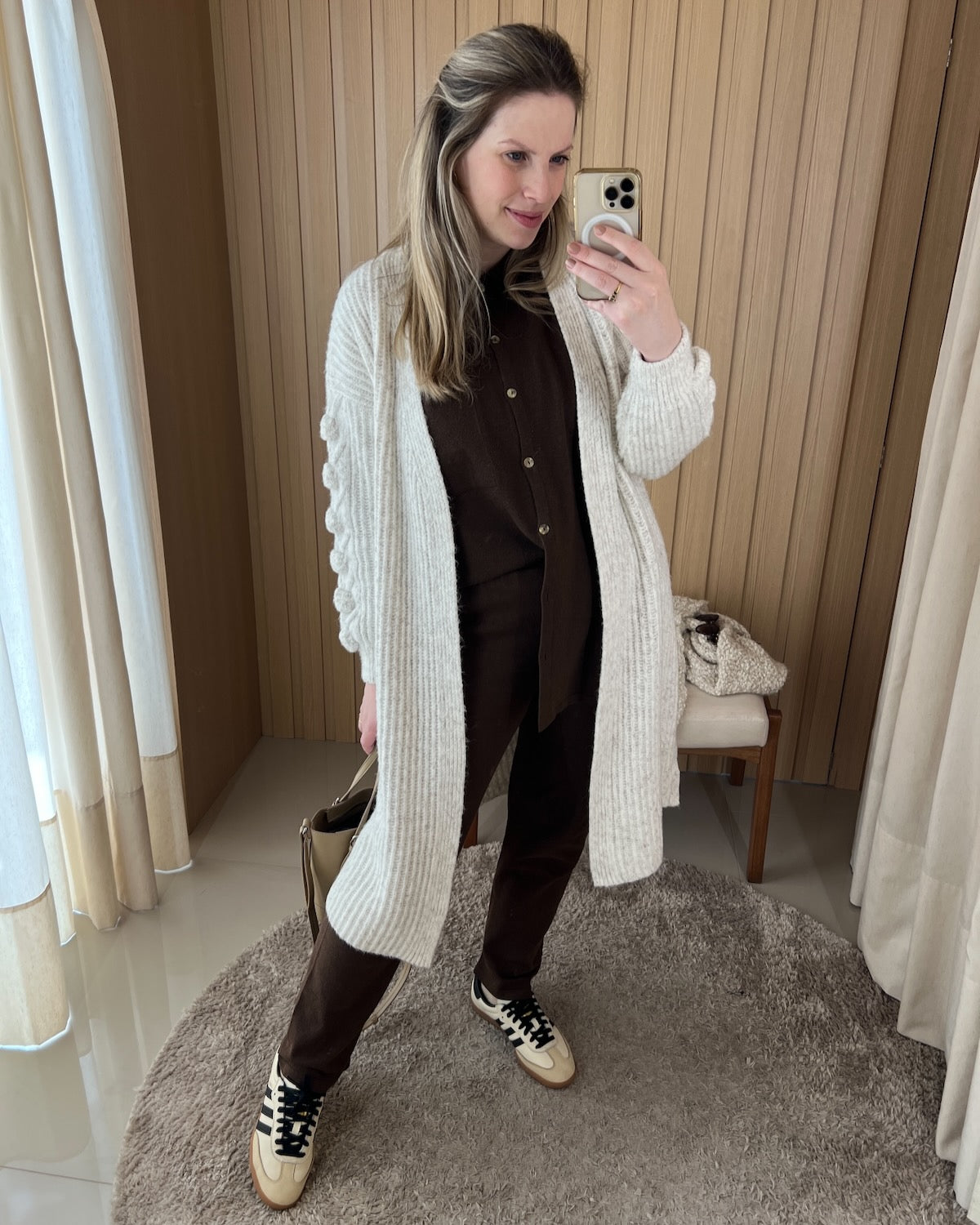 Conjunto em Tricot - Marília ( Camisa + Calça Reta)