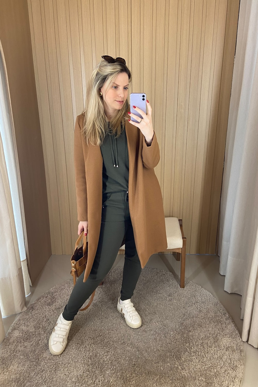 Conjunto em Tricot Catarina ( Blusa Capuz + Calça)