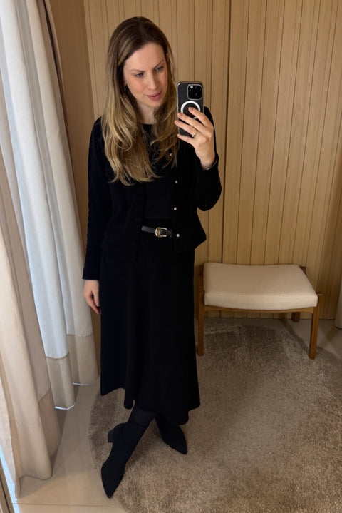 Casaco Bomber em Tricot - Flavia