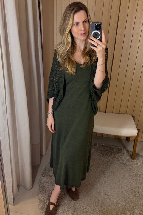 Kimono em Tricot casulo - Fiorella
