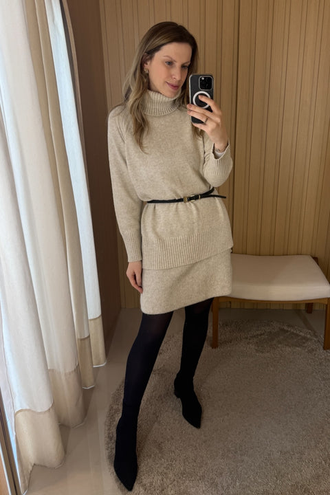 Maxi Pull em Tricot - Maria