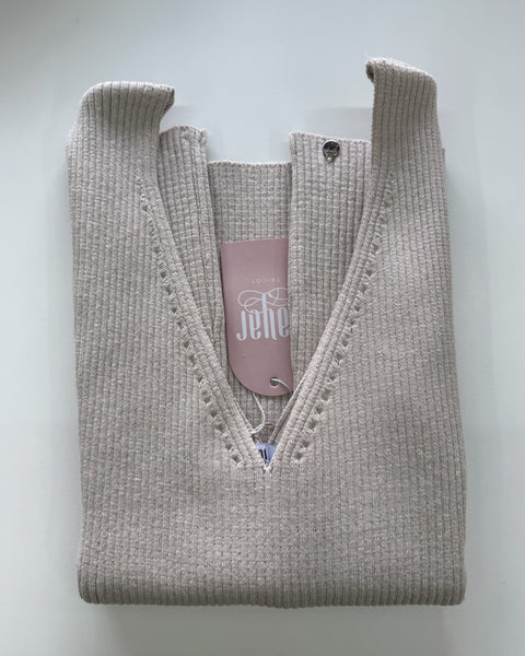 Regata em Tricot - Nicole com decote V