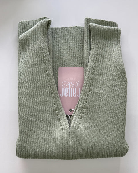 Regata em Tricot - Nicole com decote V