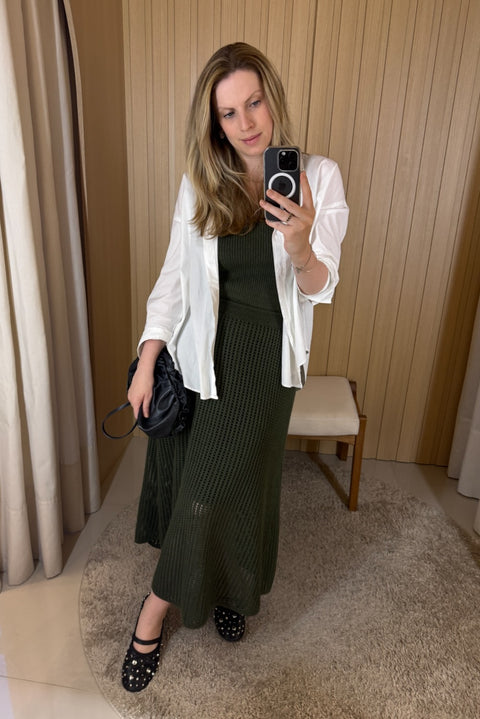 Saia Midi em Tricot - Siena