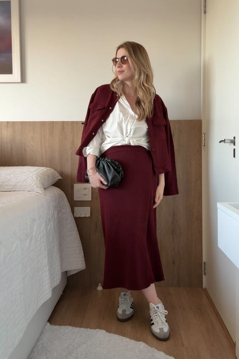 Casaco Bomber em Tricot - Flavia