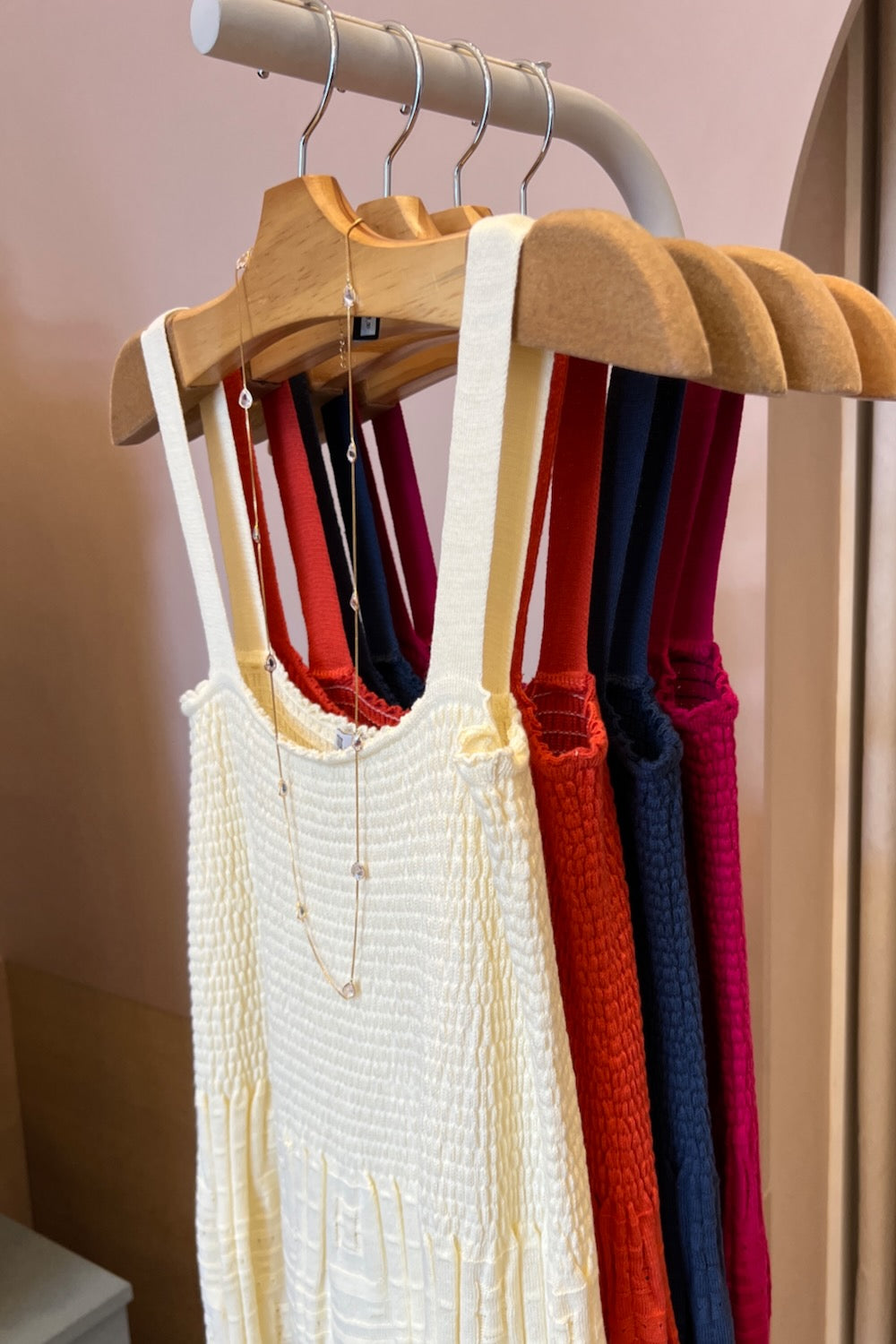 Vestido tricot trabalhado - Camila