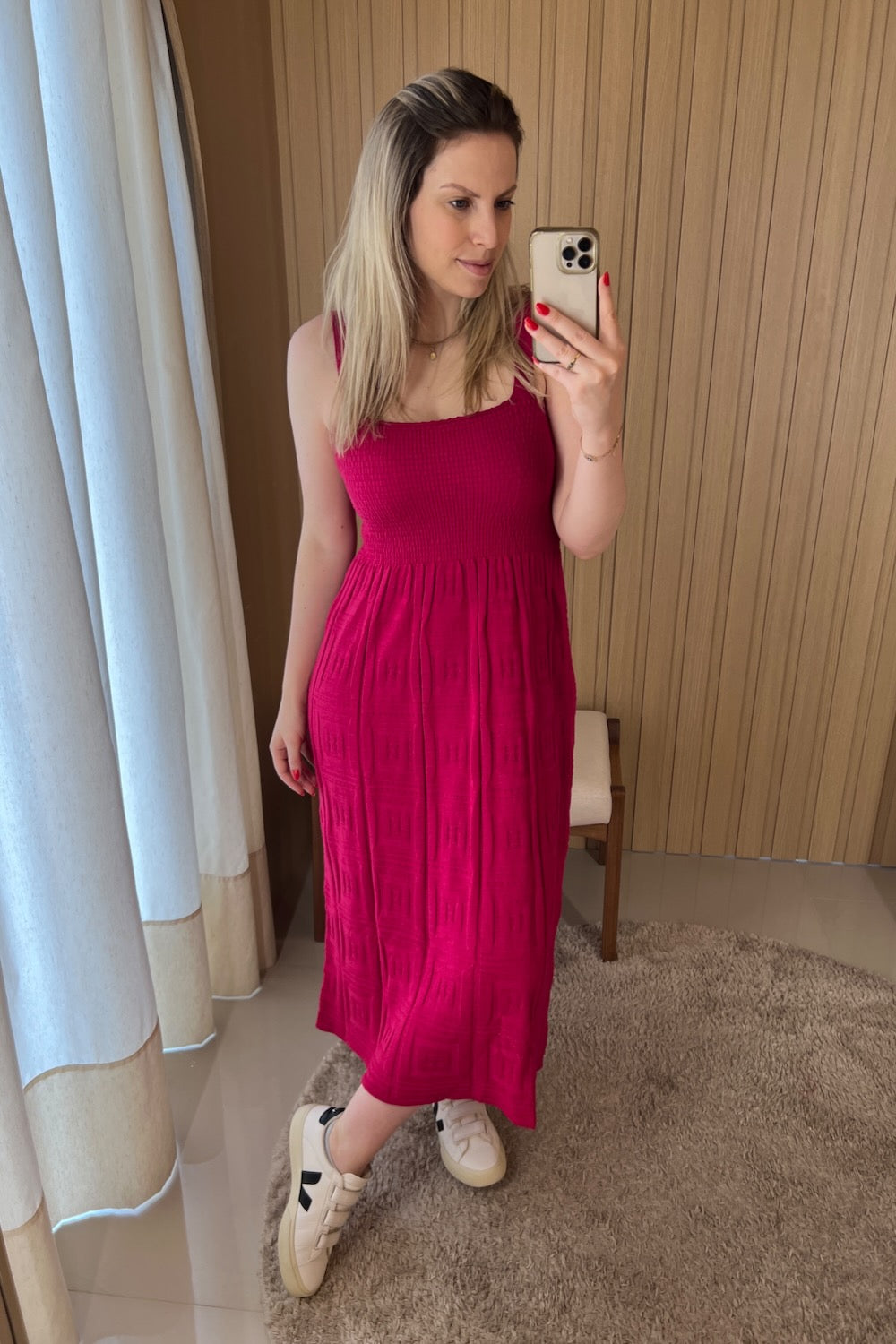 Vestido tricot trabalhado - Camila