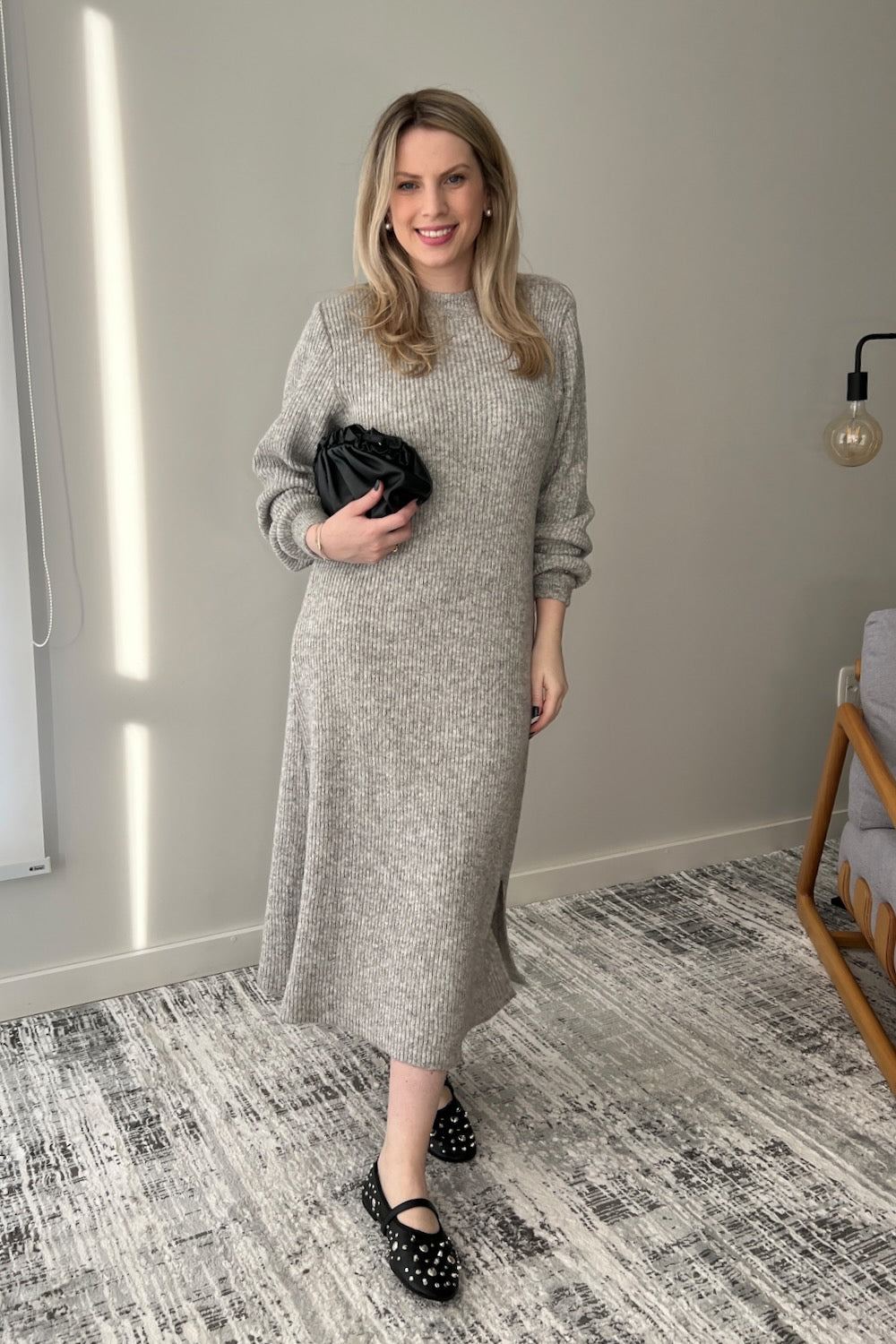 Vestido Midi em Tricot - Talita