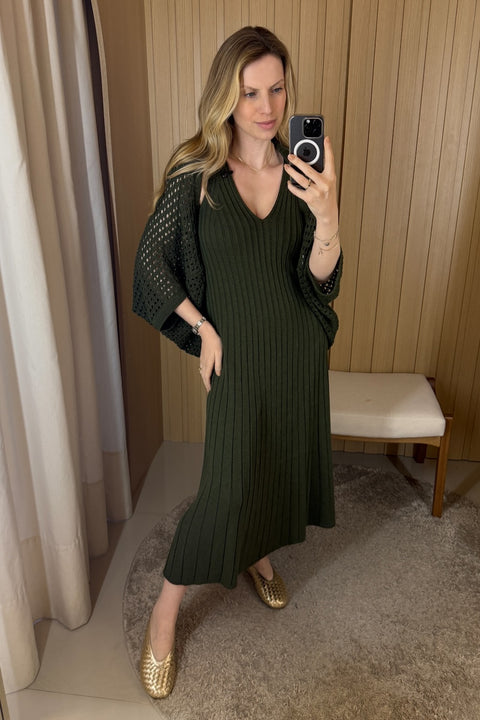 Vestido em Tricot - Fiorella