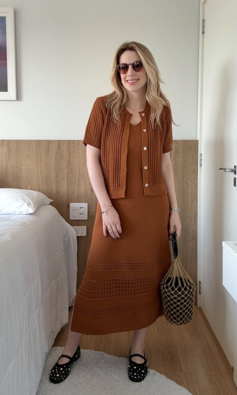 Vestido em Tricot - Heloisa