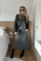 Vestido em Tricot com Bolsos - Zoe
