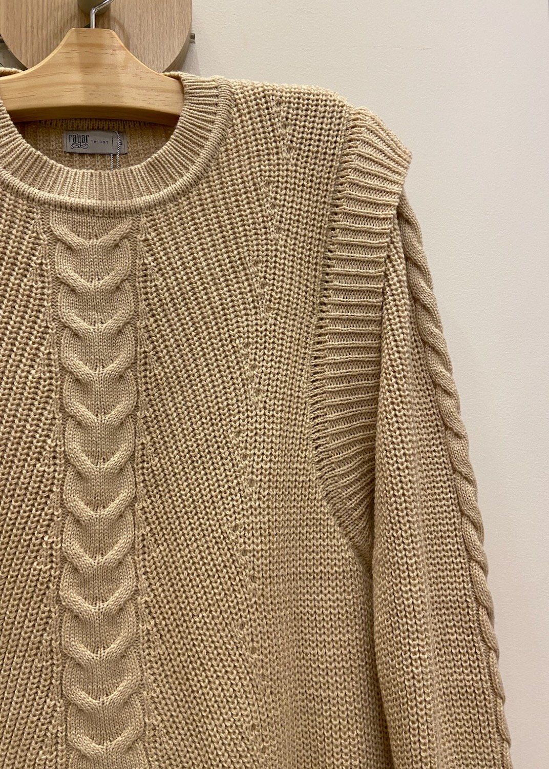 Blusa Tricot com Detalhe de Colete - Melina