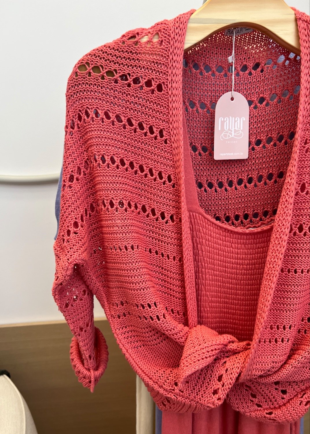 Casaco Kimono Tricot - Daniela