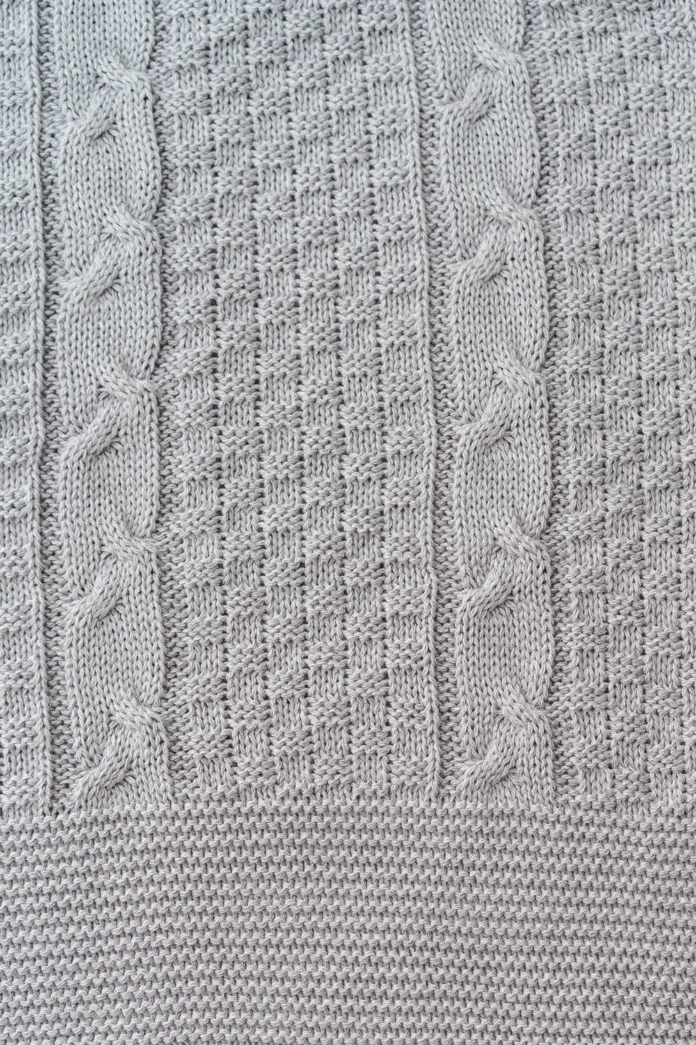 Manta de Poltrona em Tricot - Amélia