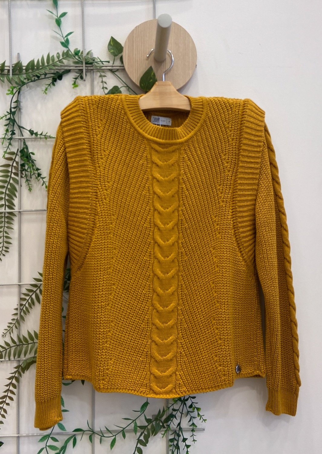 Blusa Tricot com Detalhe de Colete - Melina
