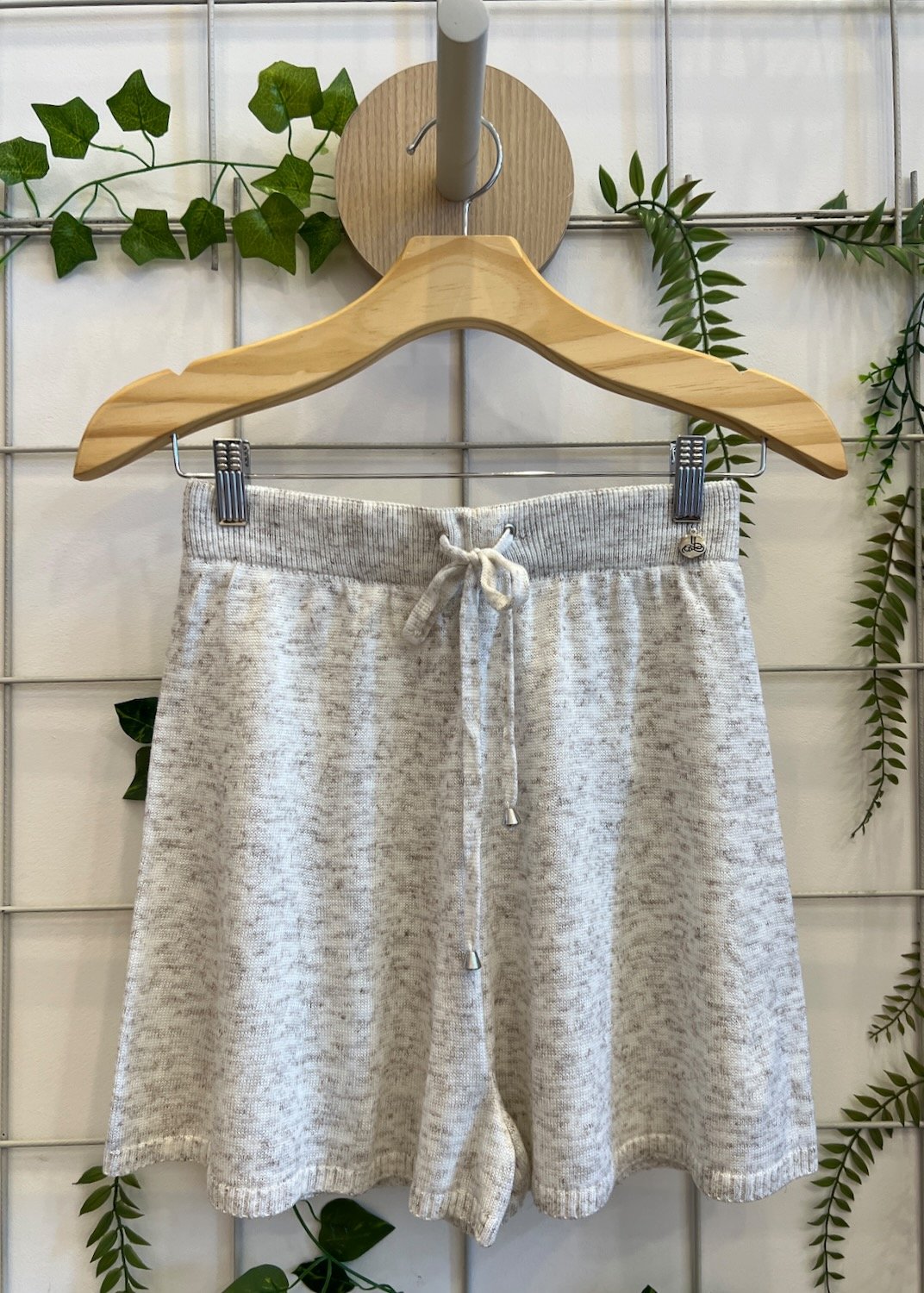 Short Tricot Evasê - Santorini